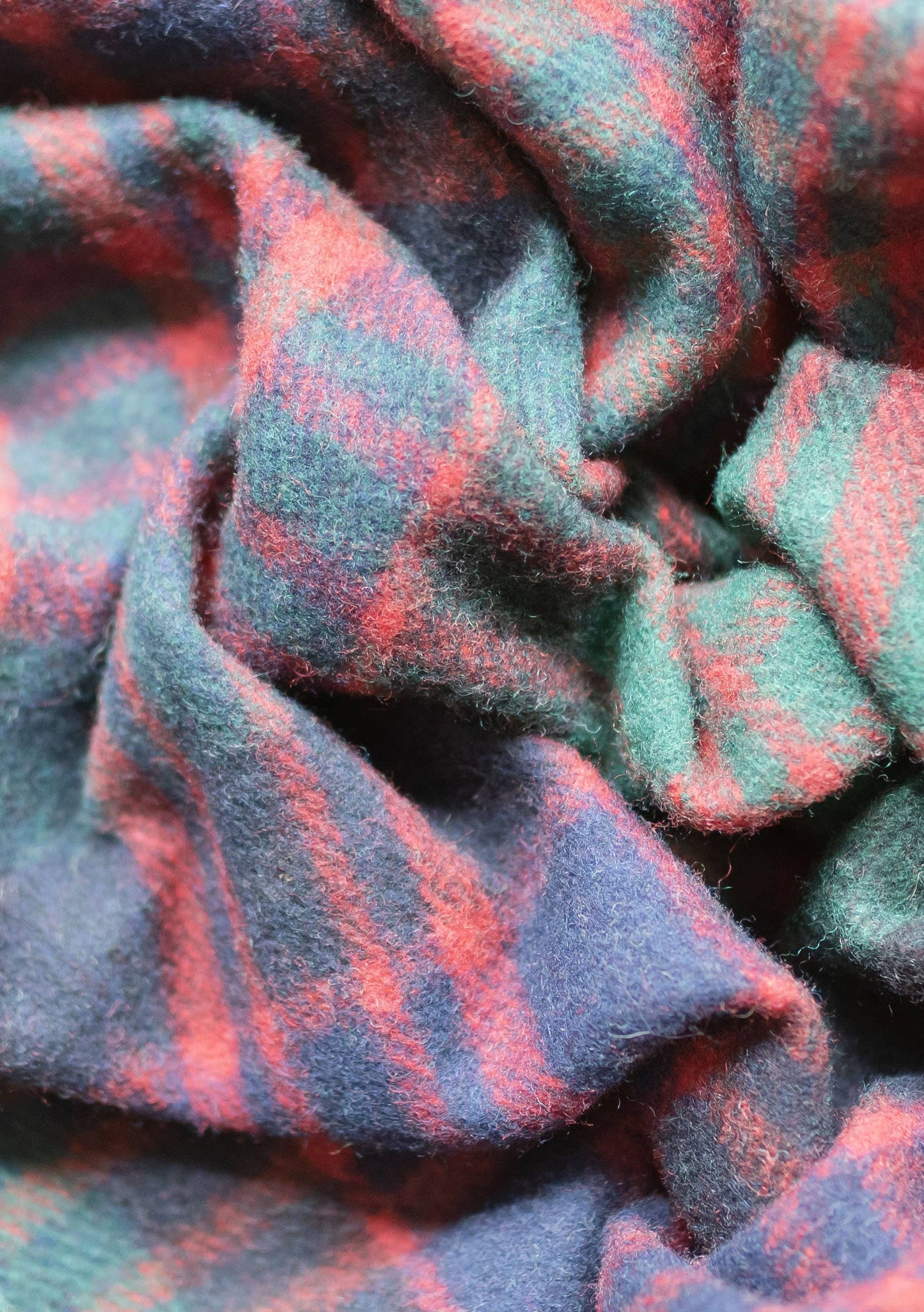 Recycled Wool Blanket in Macdonald Tartan