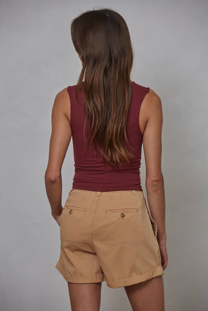 S1187N | Double Layered Seamless Top
