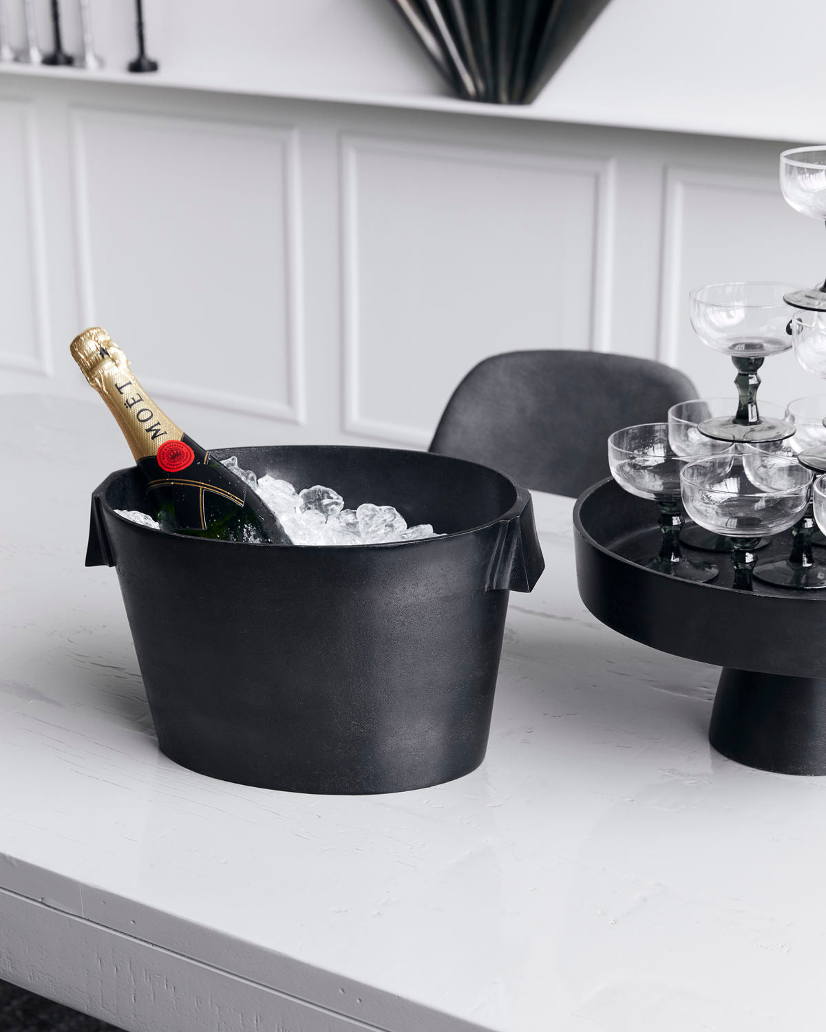 Bronzed Double Wine Cooler