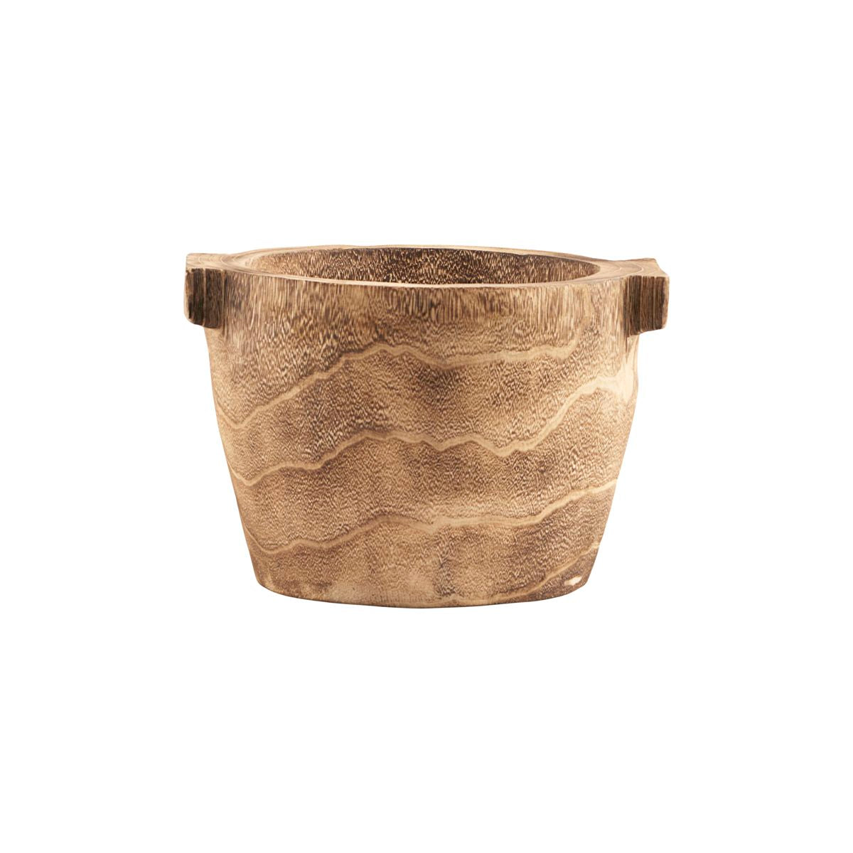Craft Carved Wood Bowl