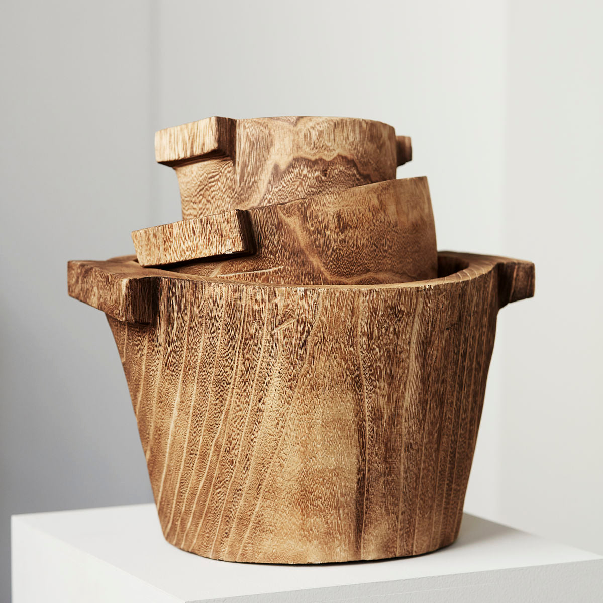 Craft Carved Wood Bowl
