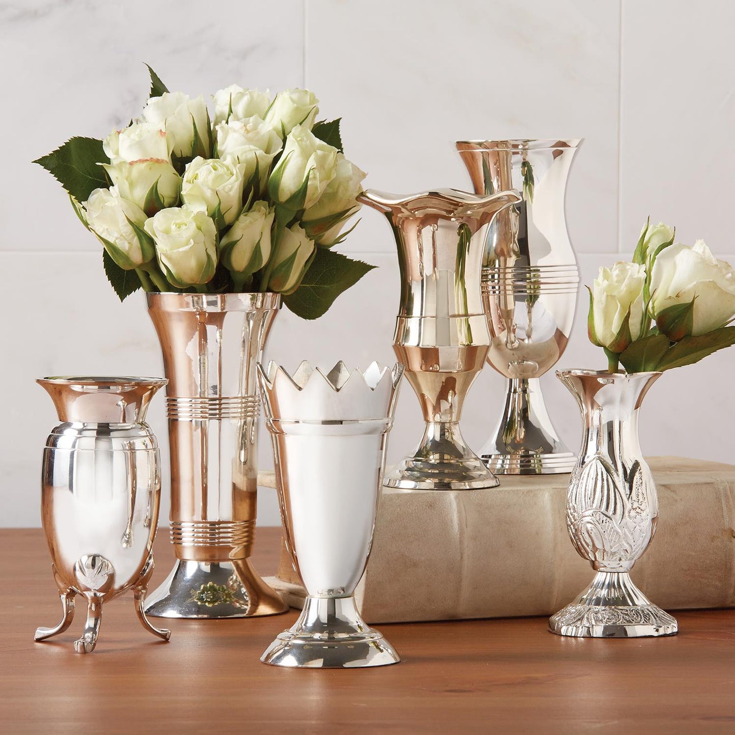 Queen Anne Silver Bud Vase