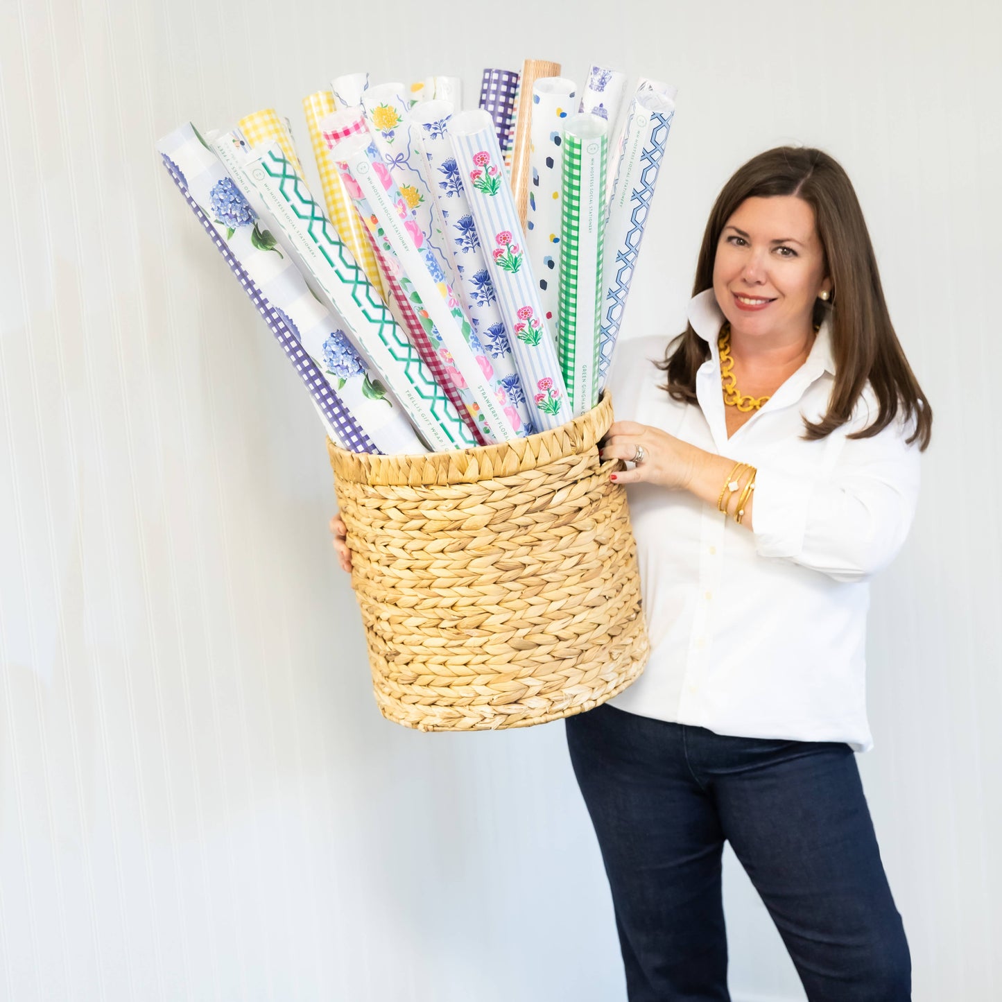 Continuous Roll Gift Wrap | Rattan