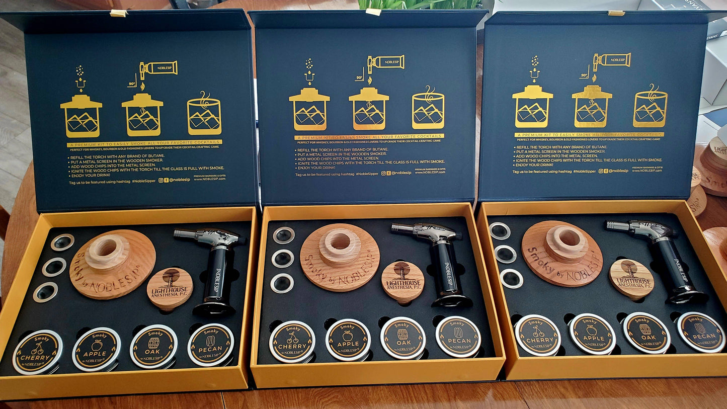 Whiskey Cocktail Smoker Kit