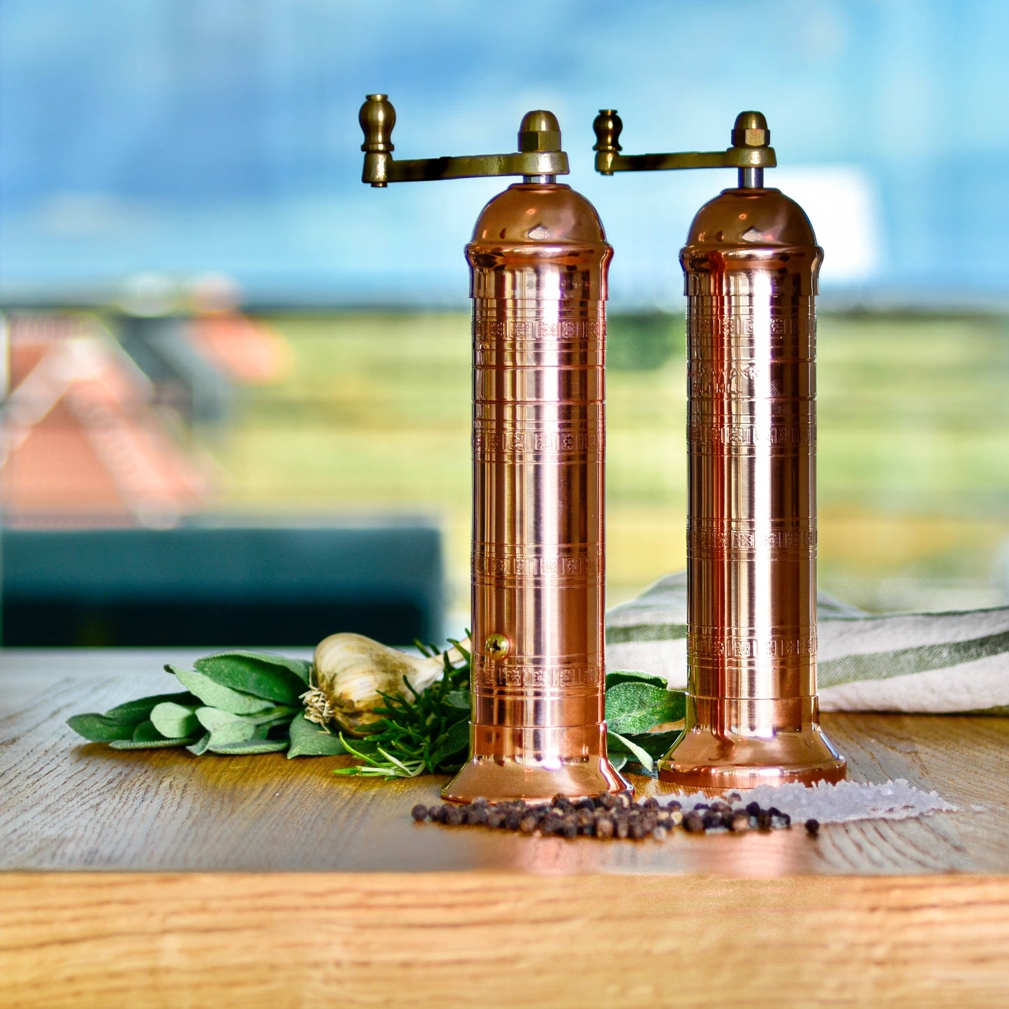 8" Copper Salt Grinder