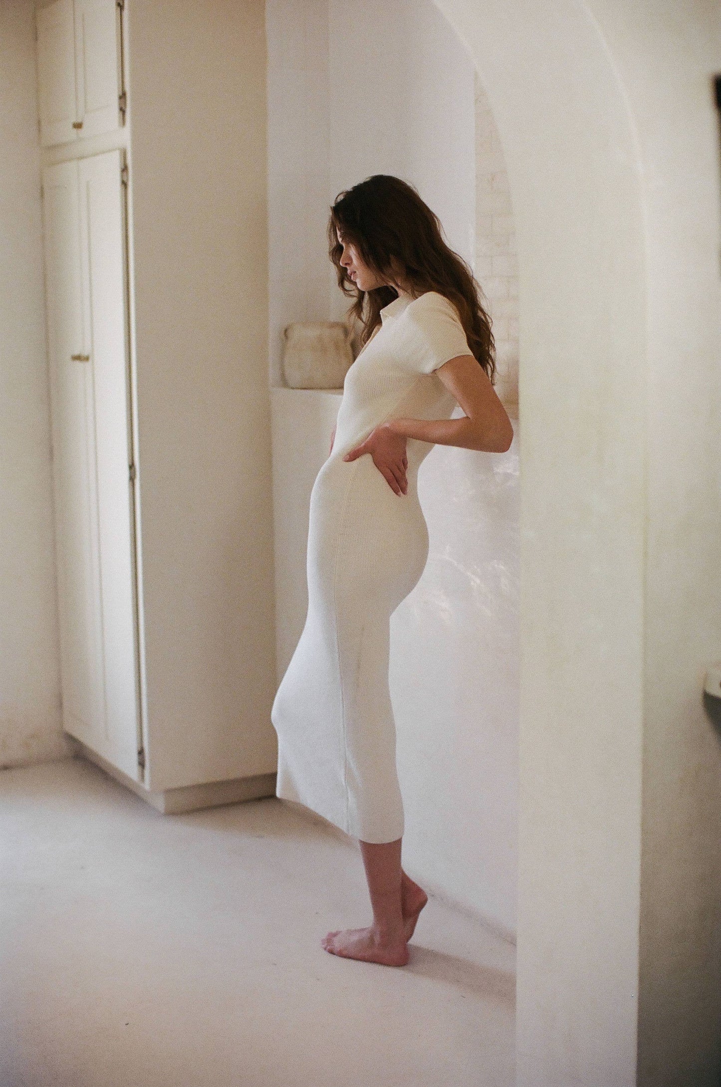 Ribbed Maxi Dress