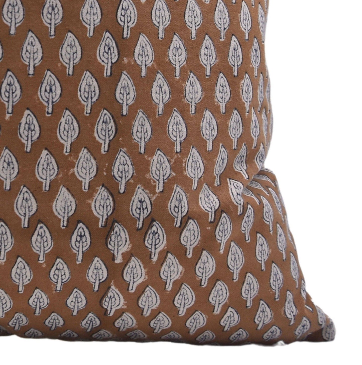 Khushbu Block Print Cotton Pillow 22"