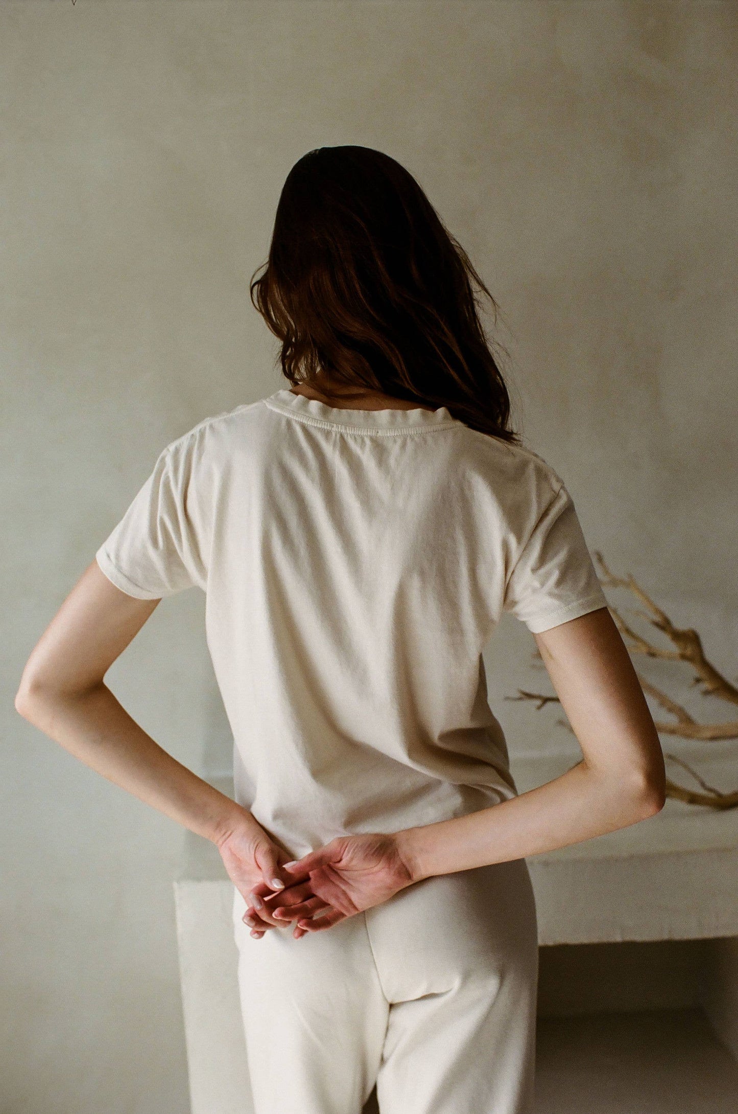 100% Organic Cotton Garment Dyed Tee