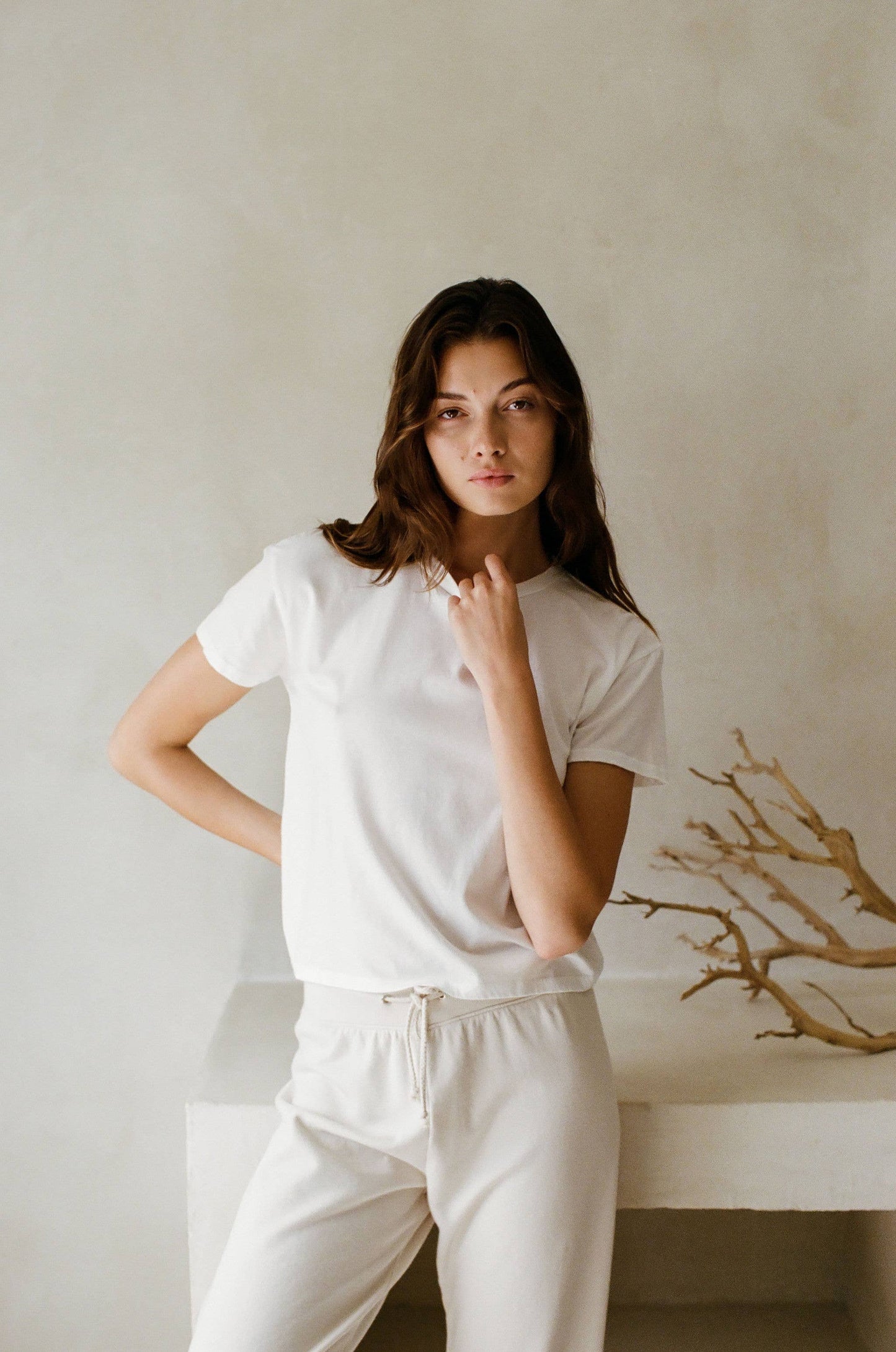 100% Organic Cotton Garment Dyed Tee