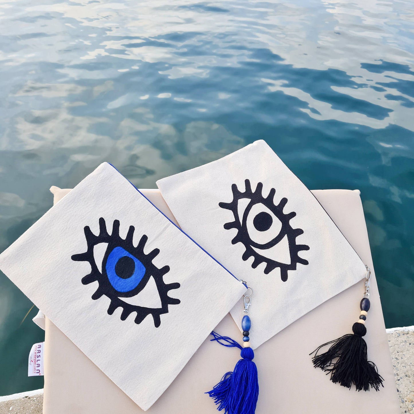 Evil Eye Beach Towel