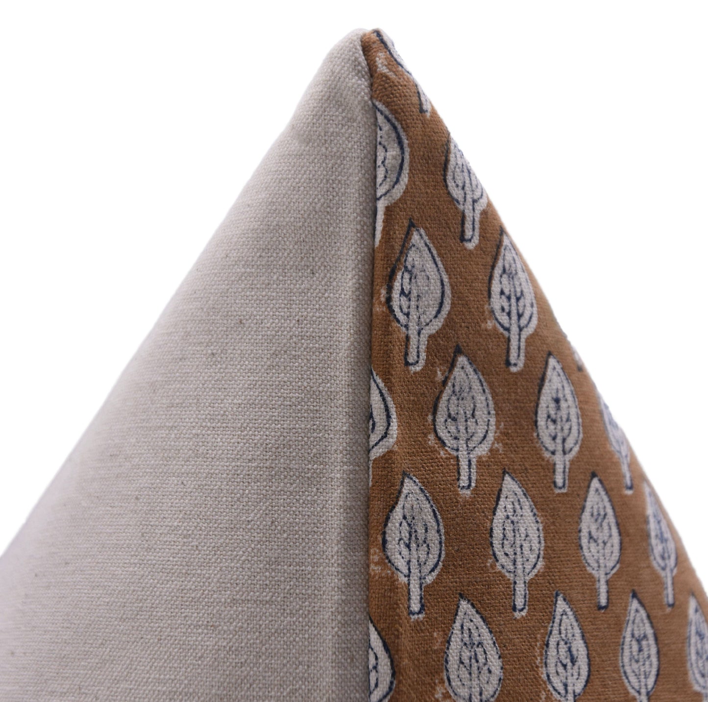 Khushbu Block Print Cotton Pillow 22"