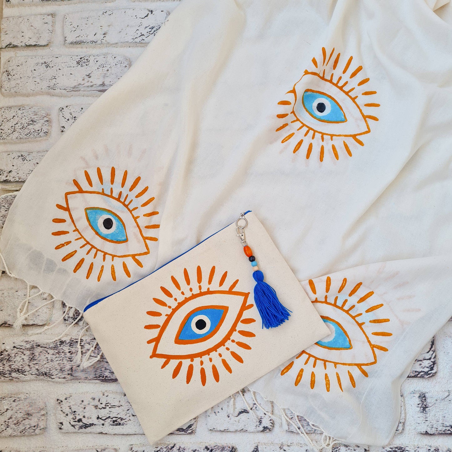 Evil Eye Beach Towel