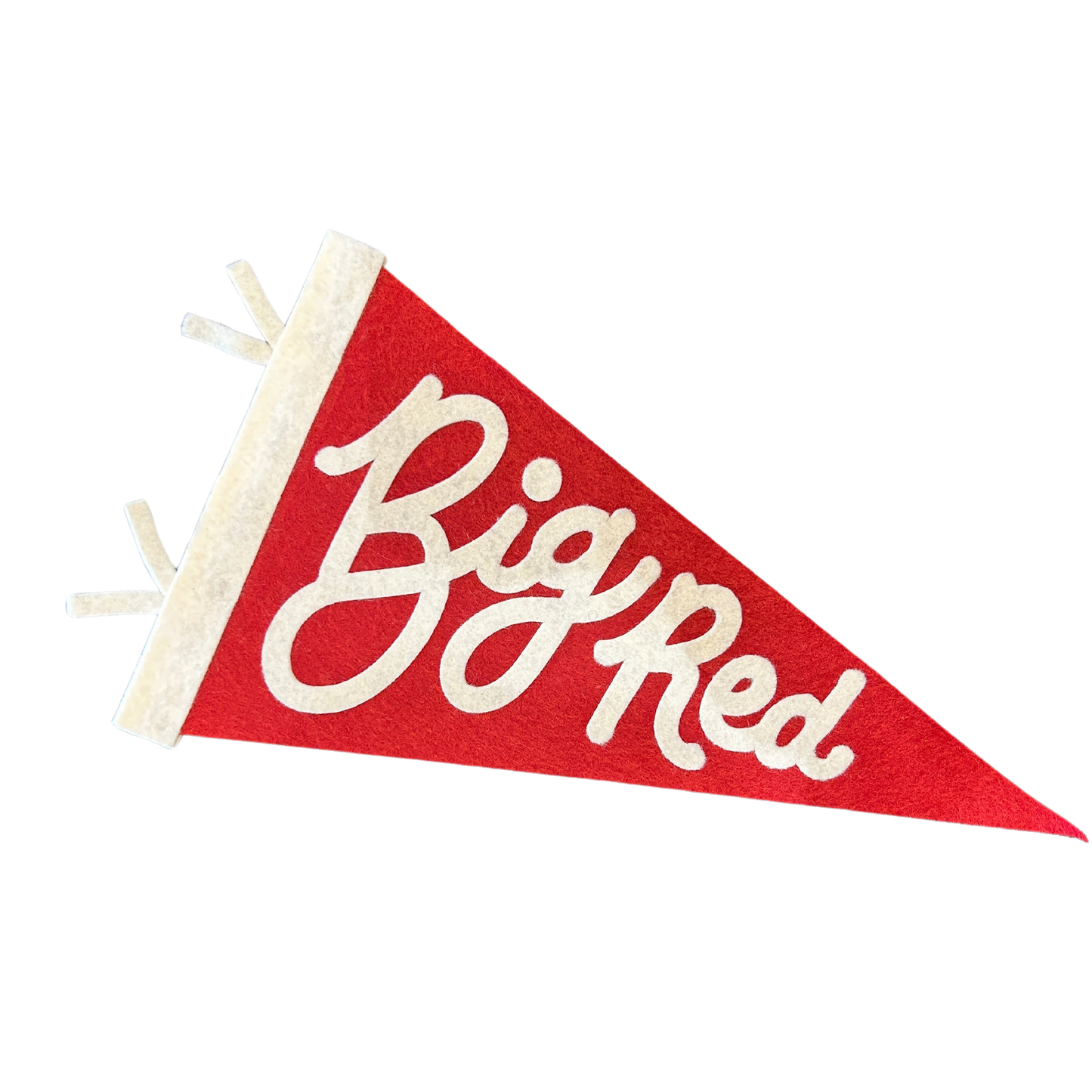 Big Red Pennant Flag