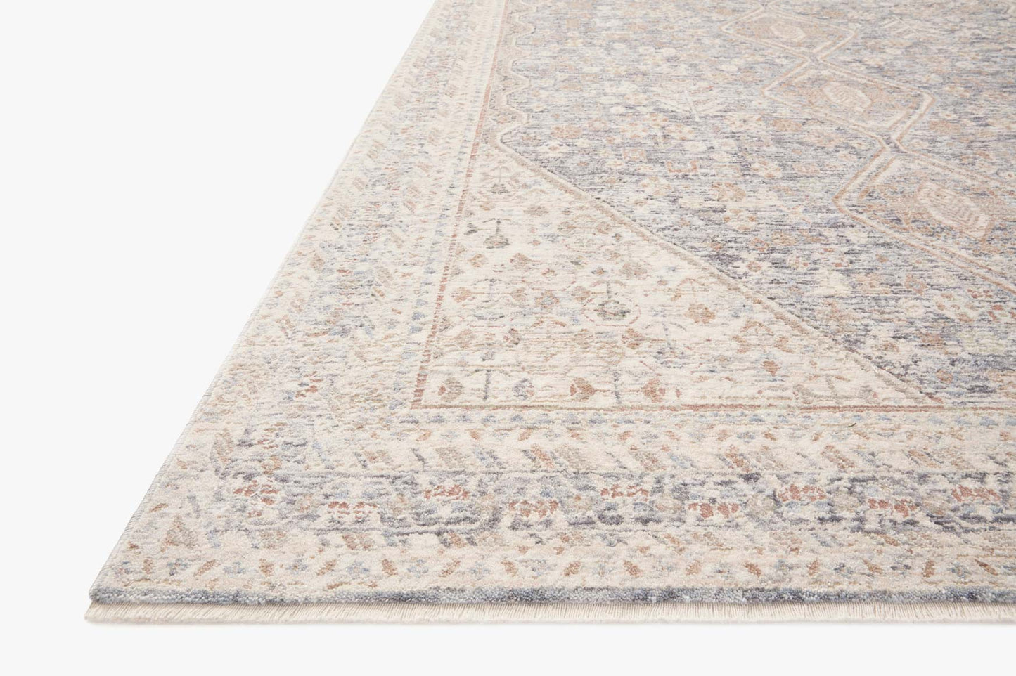 Carlisle Rug - CAR-03 Blue/Ivory