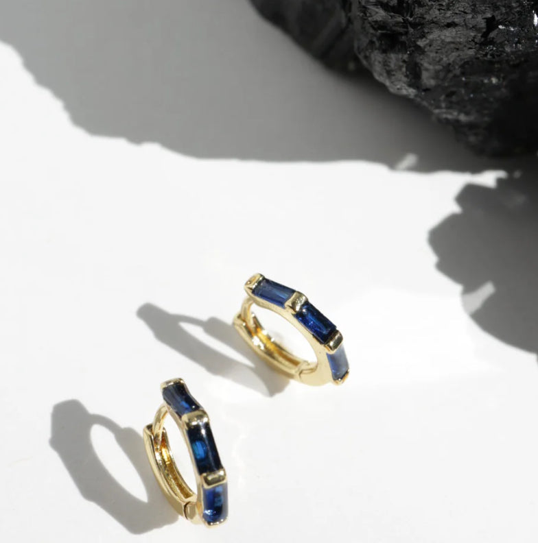 Baguette Huggy Earrings