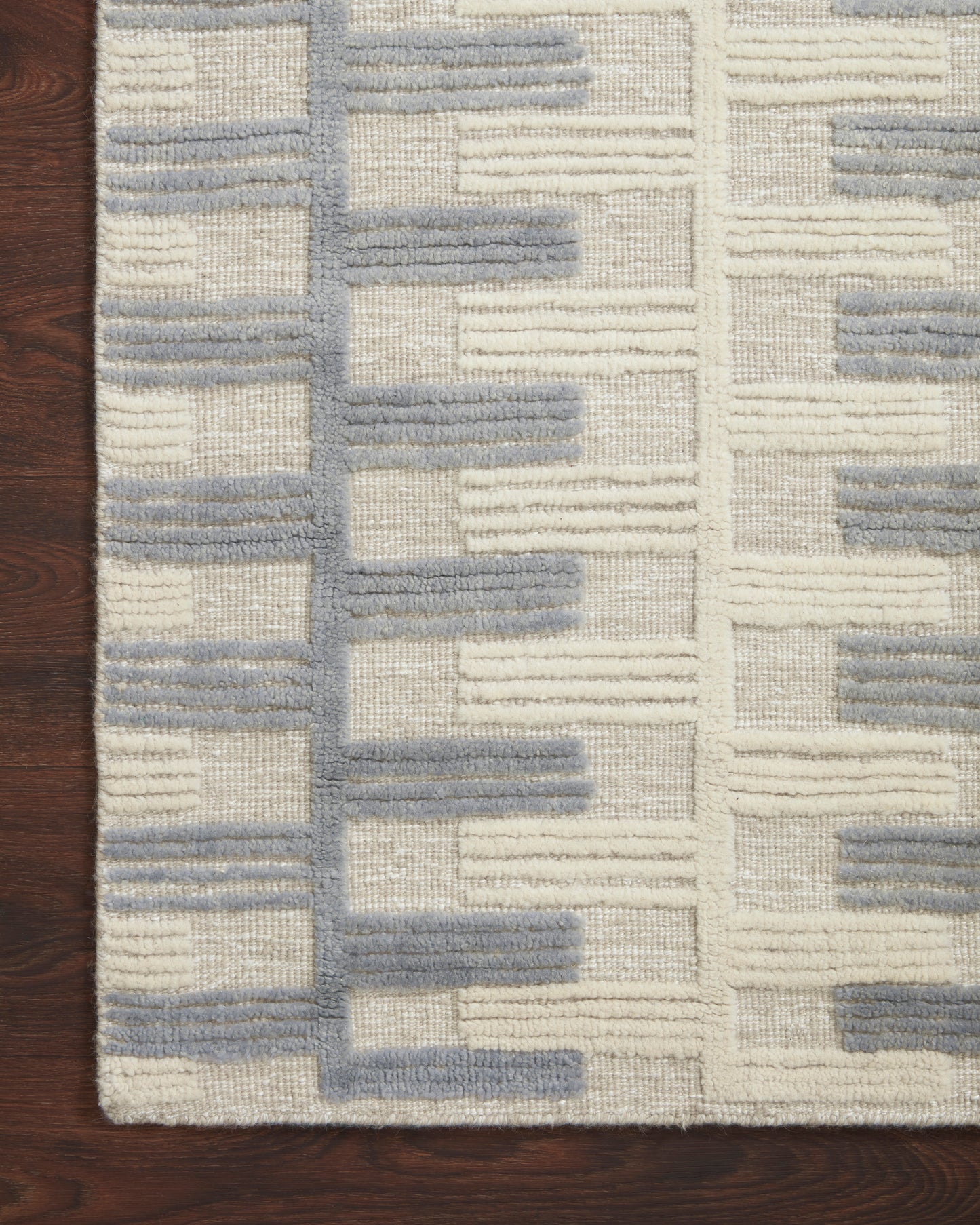 Harrison Rug - Ivory/Slate - HAR-02