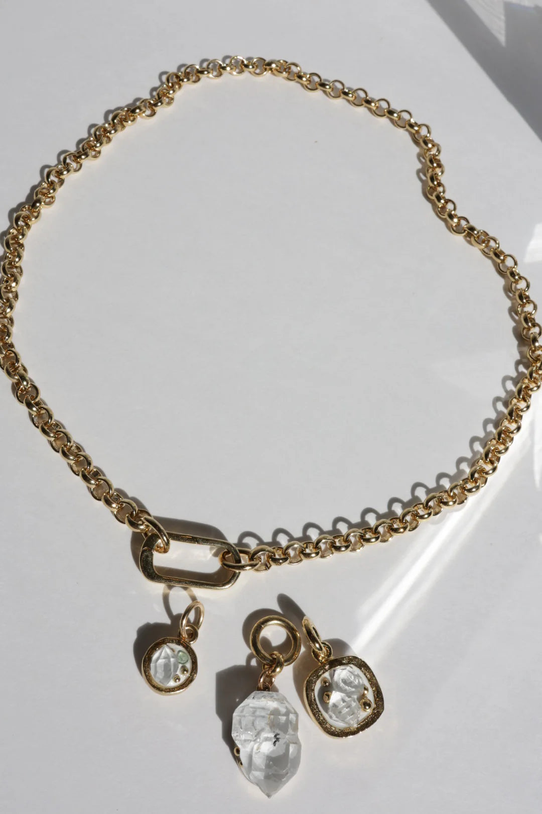 Layering Chain and Hidden Rectangle Clasp