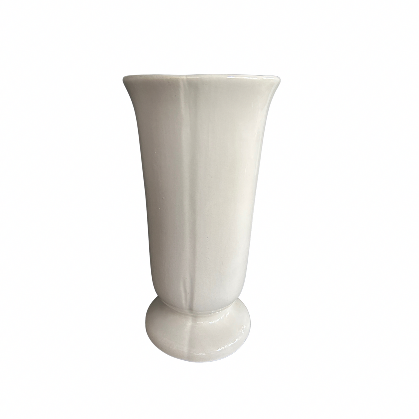 Vintage Ceramic Footed Vase