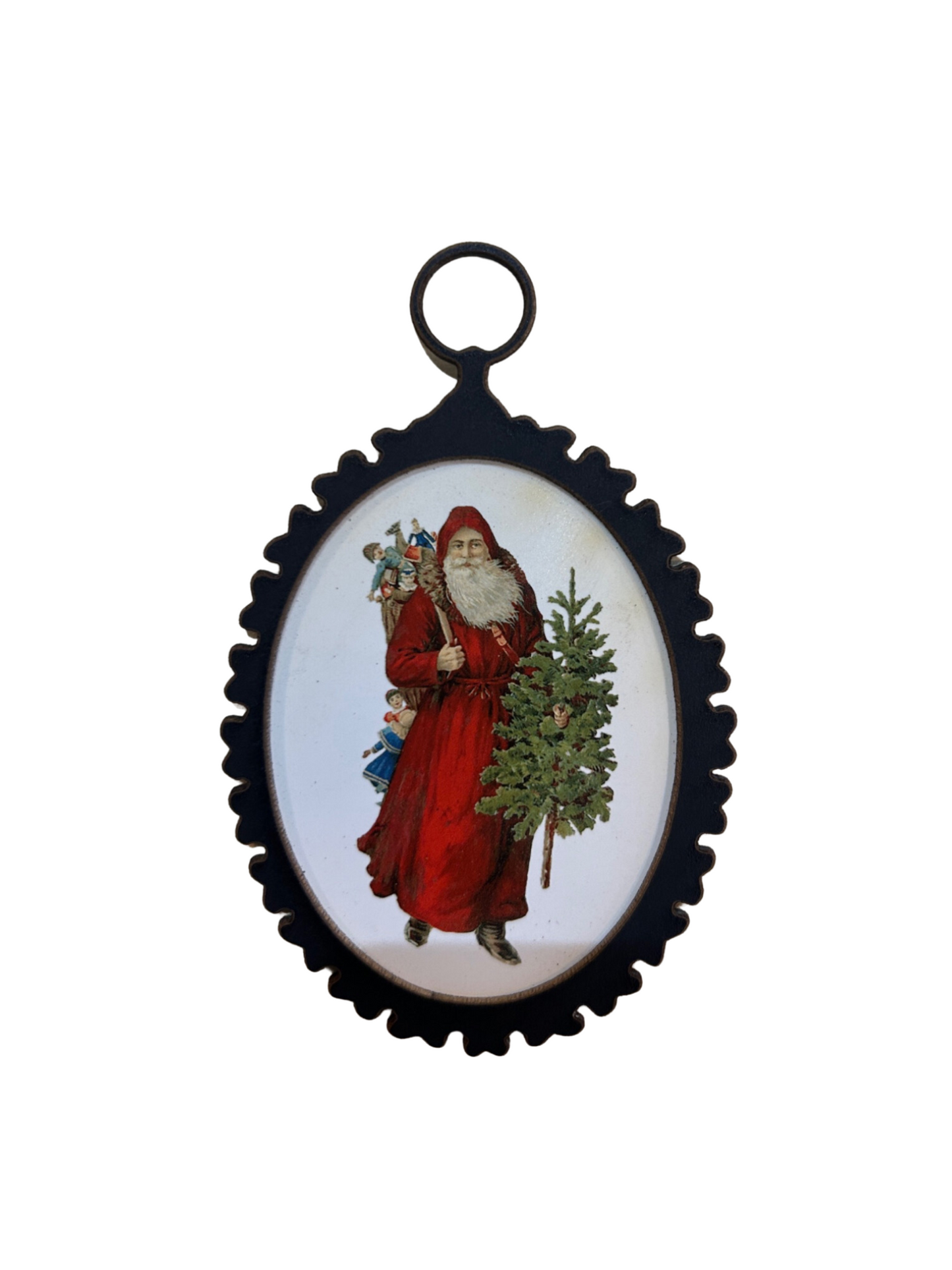 Victorian Santa Claus Ornaments