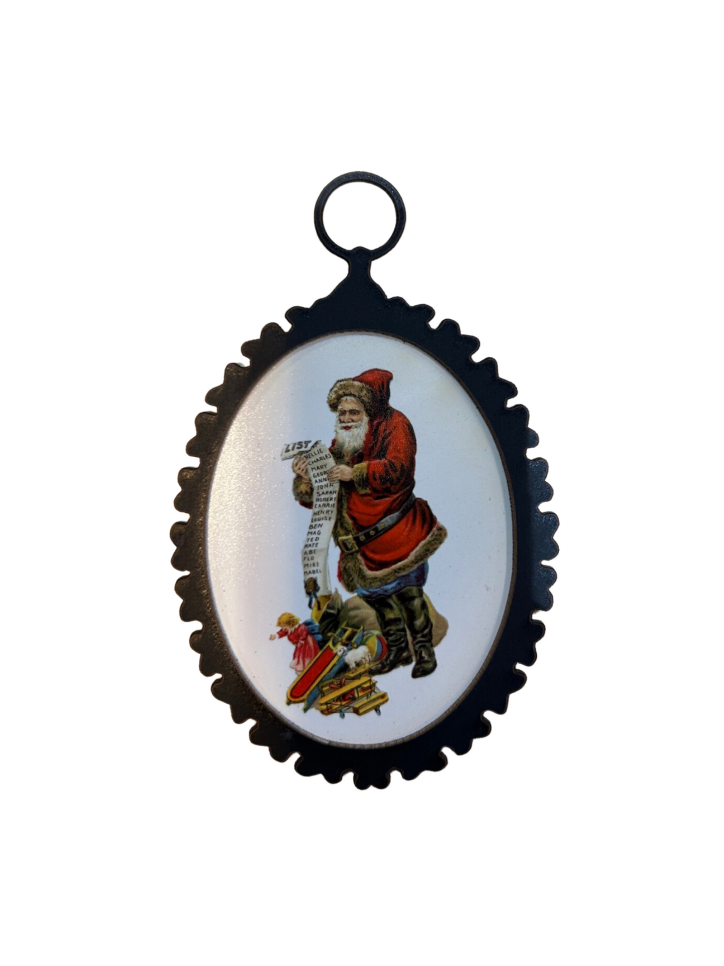 Victorian Santa Claus Ornaments