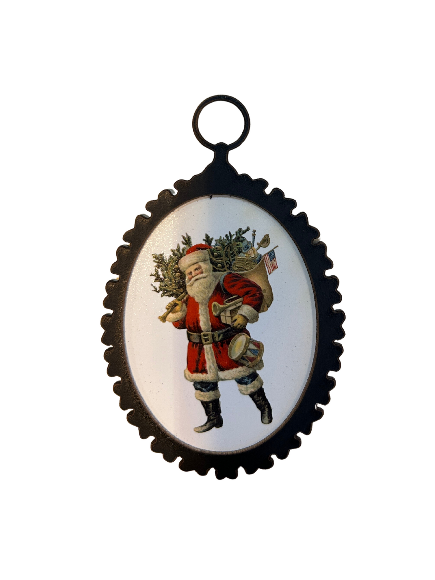 Victorian Santa Claus Ornaments