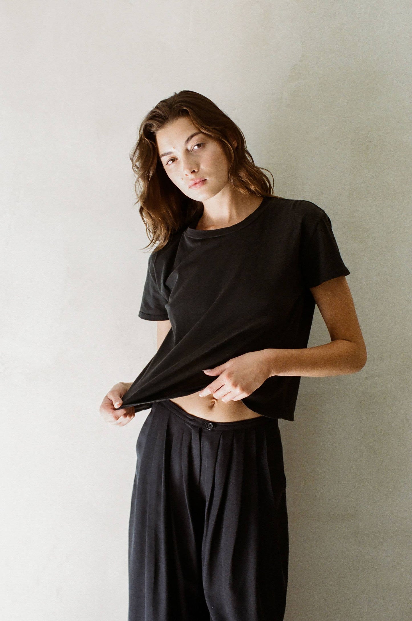 100% Organic Cotton Garment Dyed Tee