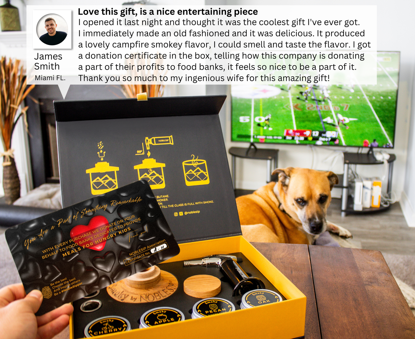 Whiskey Cocktail Smoker Kit