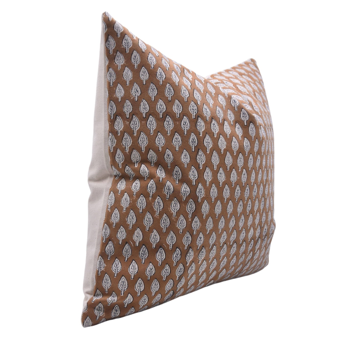 Khushbu Block Print Cotton Pillow 22"
