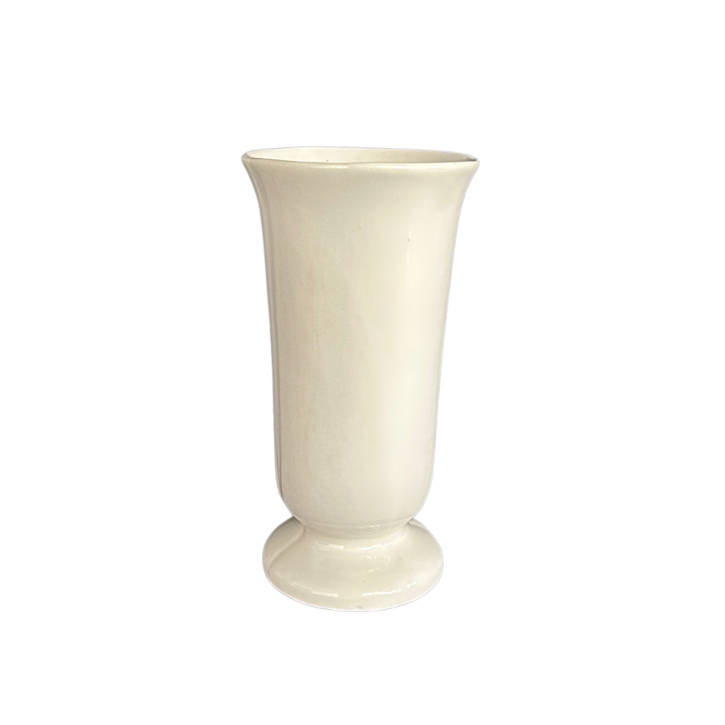 Vintage Ceramic Footed Vase