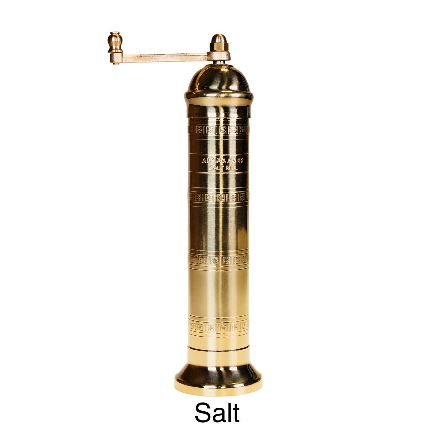 9" Solid Brass Salt Grinder