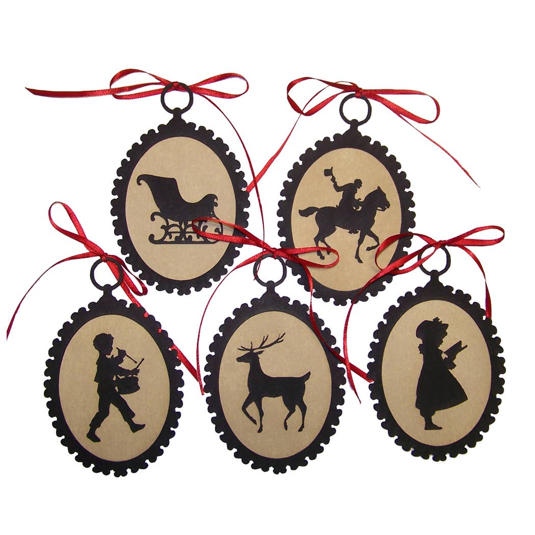 Silhouette Ornaments