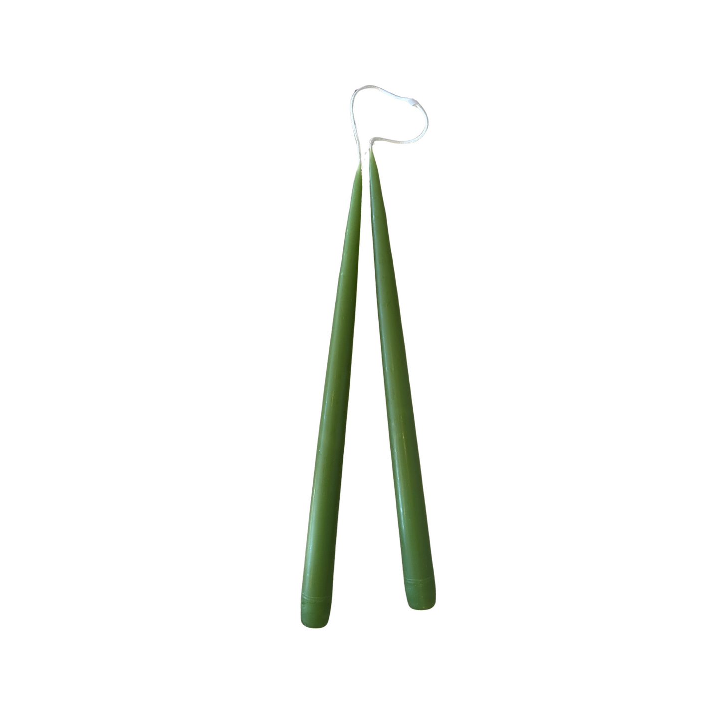 Hand-Dipped Taper Candle Pair - 13"