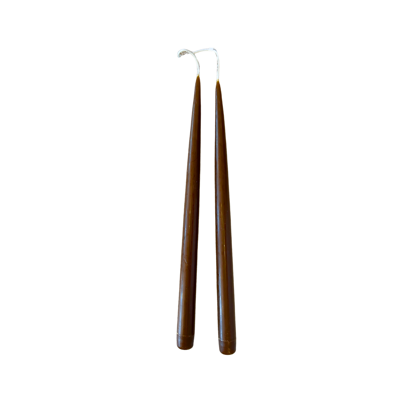 Hand-Dipped Taper Candle Pair - 13"