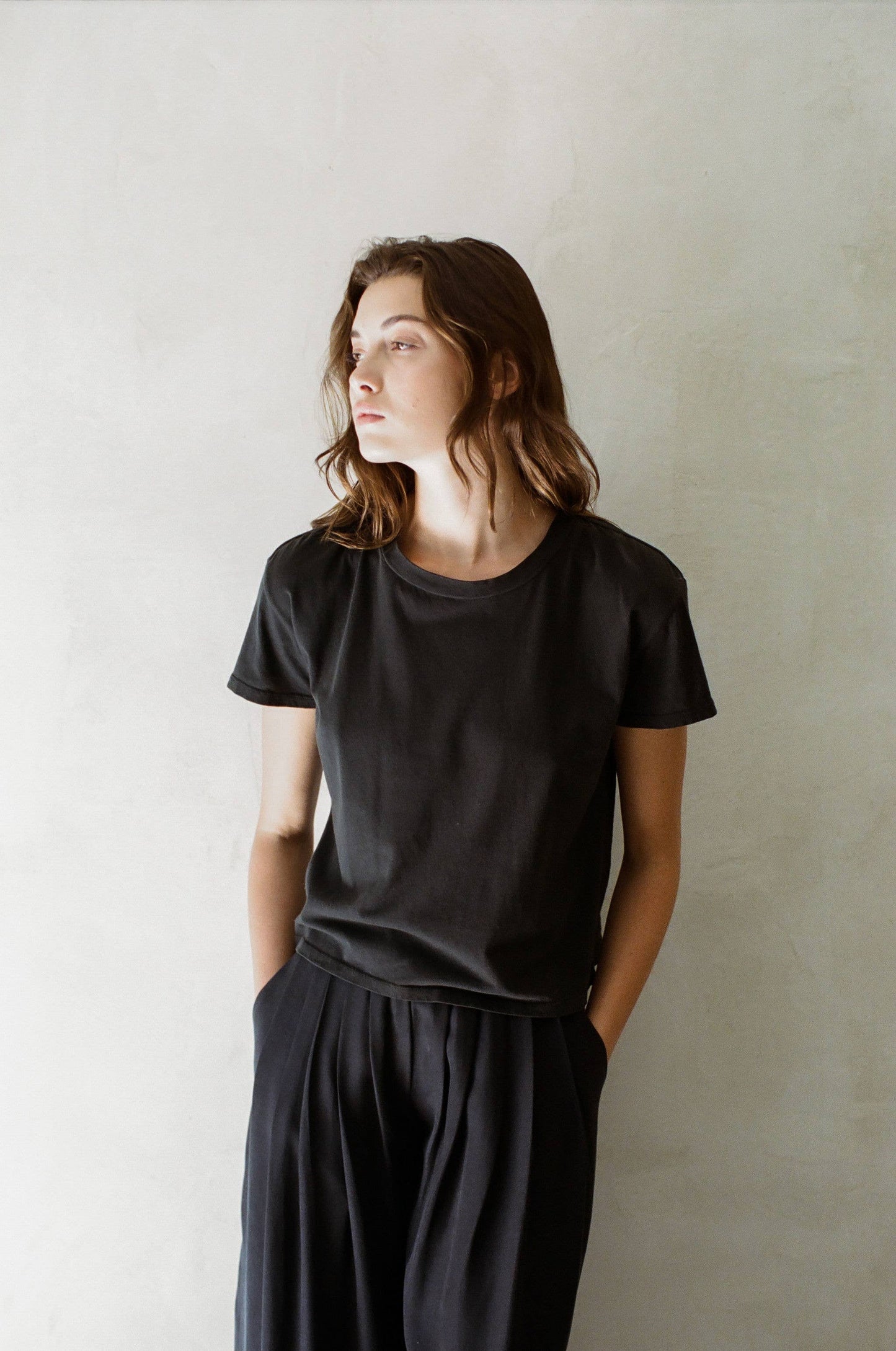 100% Organic Cotton Garment Dyed Tee