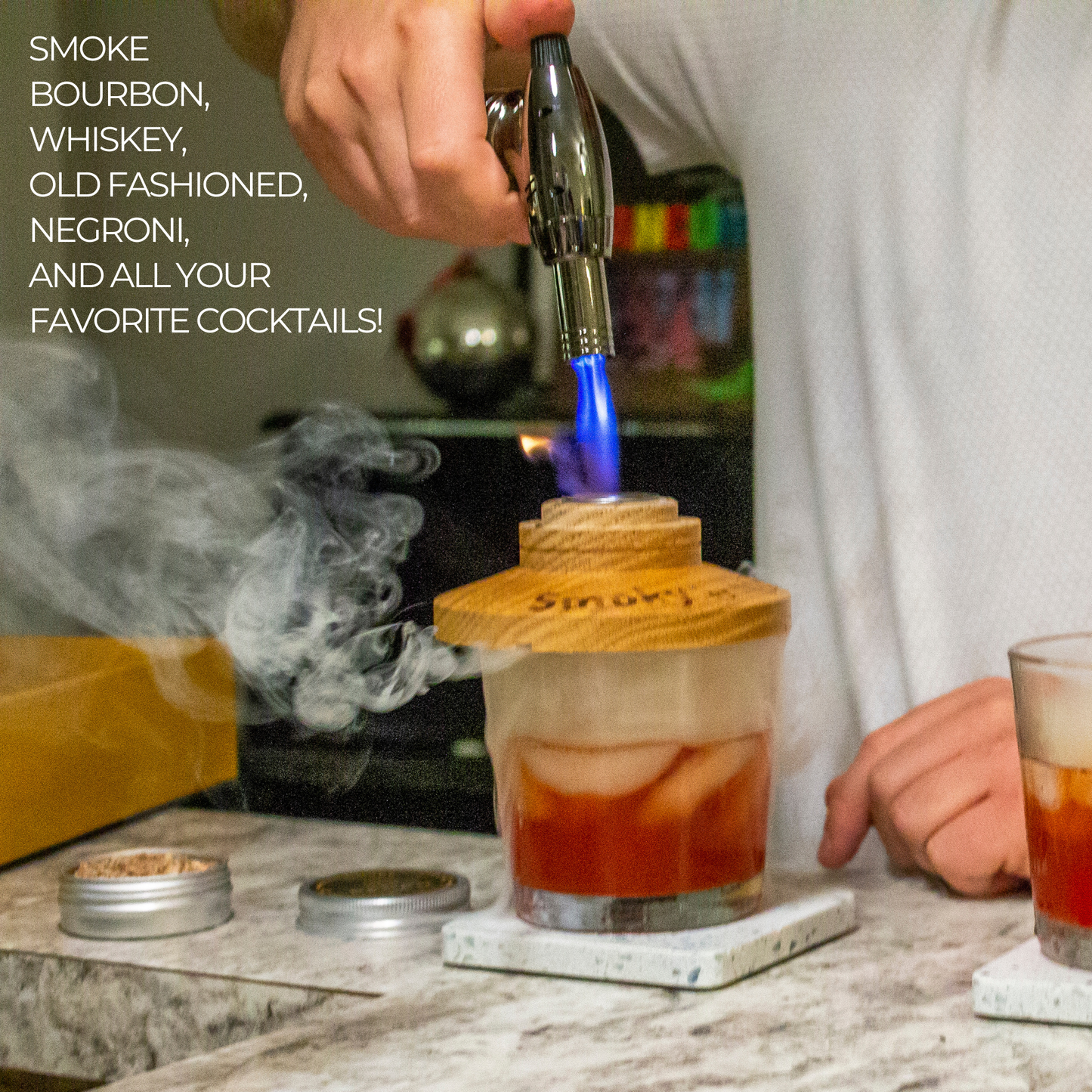 Whiskey Cocktail Smoker Kit