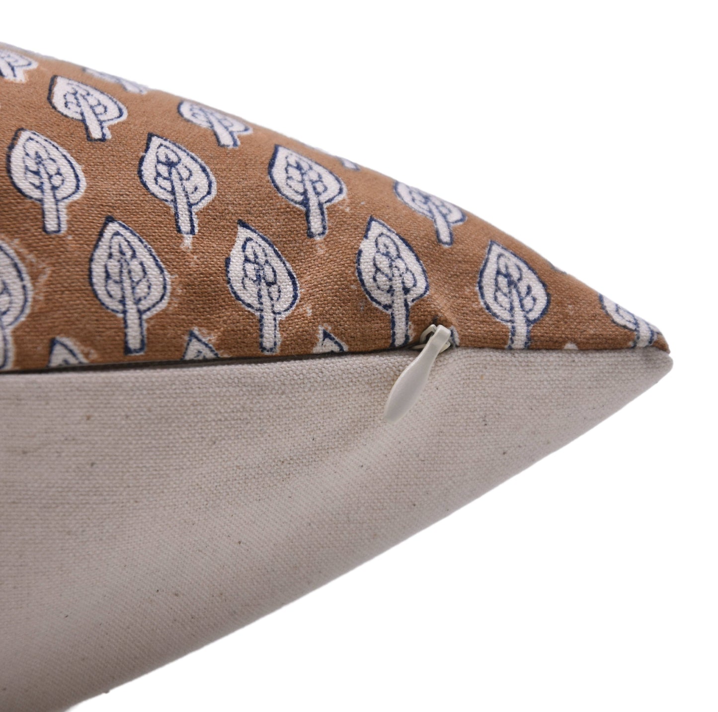 Khushbu Block Print Cotton Pillow 22"