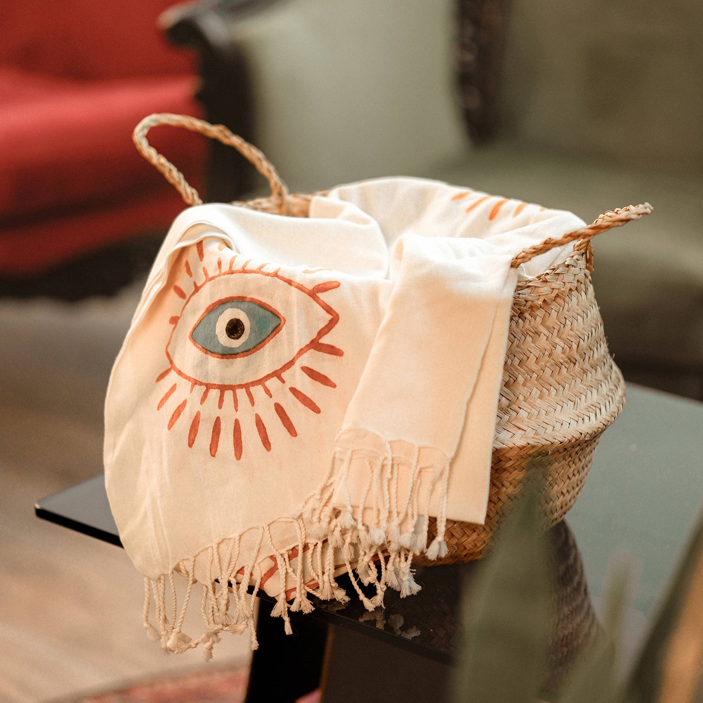 Evil Eye Beach Towel