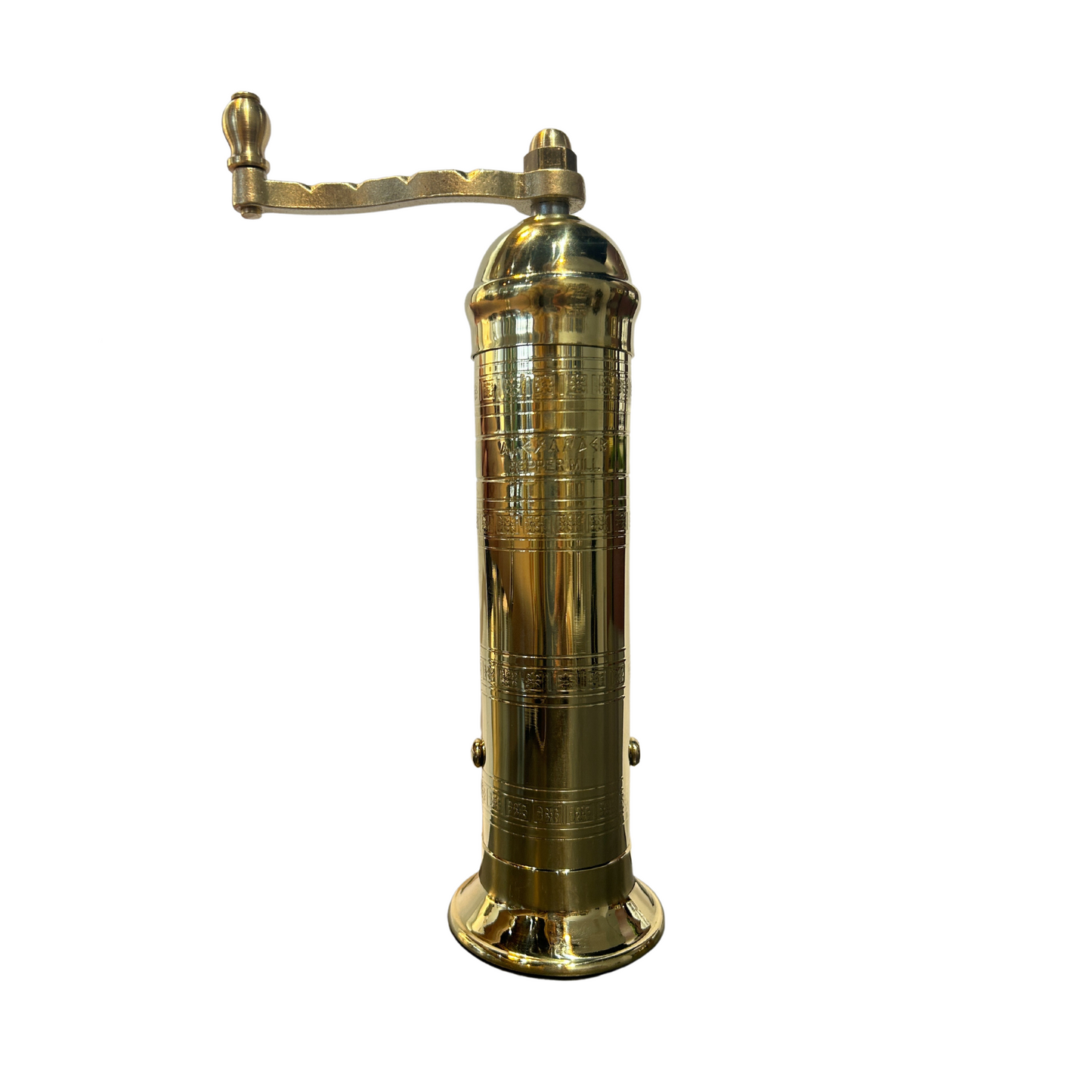 8" Solid Brass Pepper Grinder