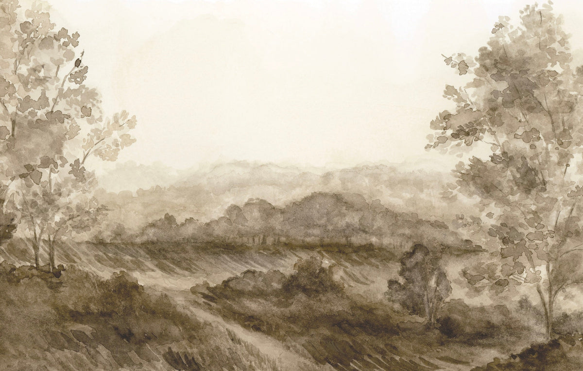 Somerset Fields Wallpaper by Safari Natalia x Taddy Mikelaites