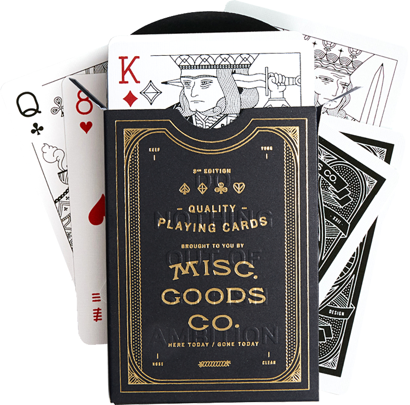 Black Playing Cards