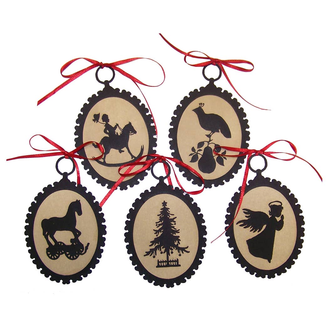 Silhouette Ornaments