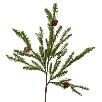 Faux Conifer Pine Branch