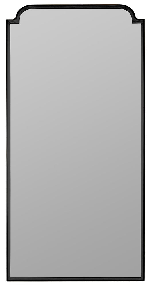 Heidi Floor Mirror in Black