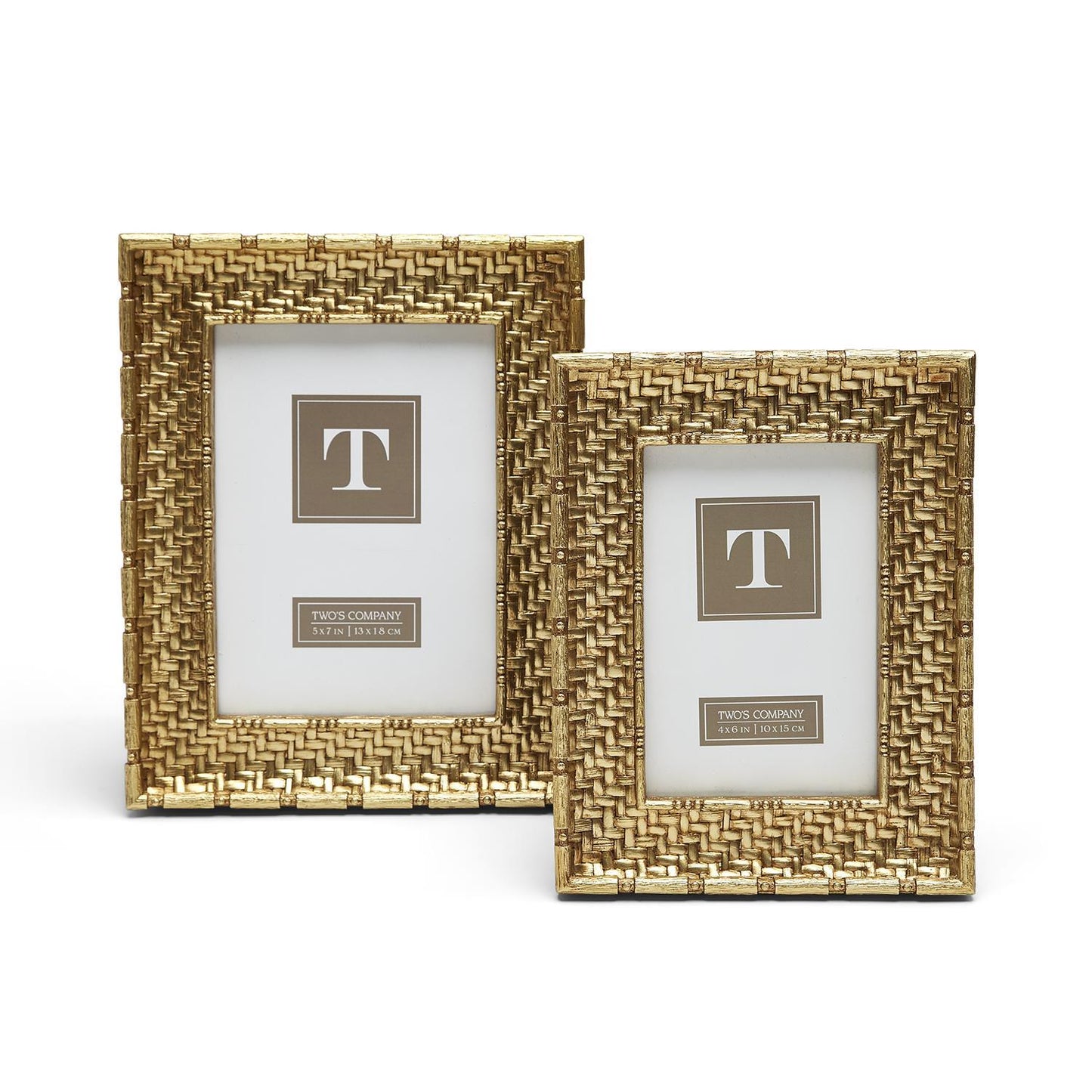 Gold Weave Frames