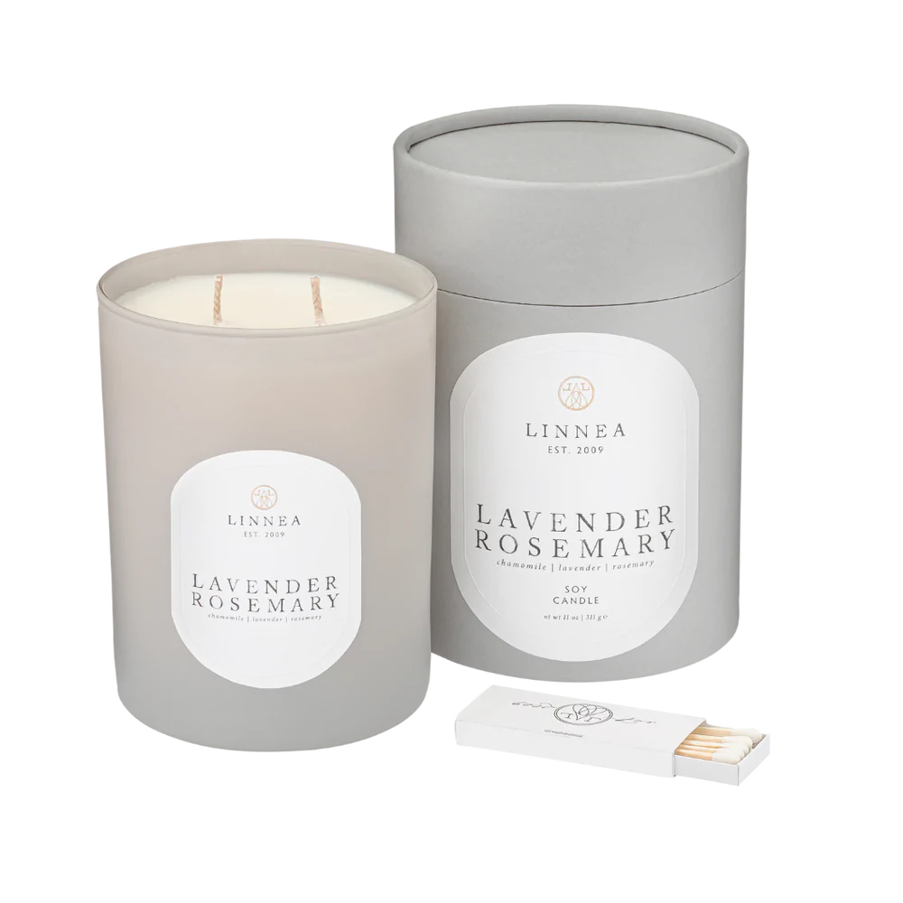 Lavender Rosemary Large 2-Wick Candle