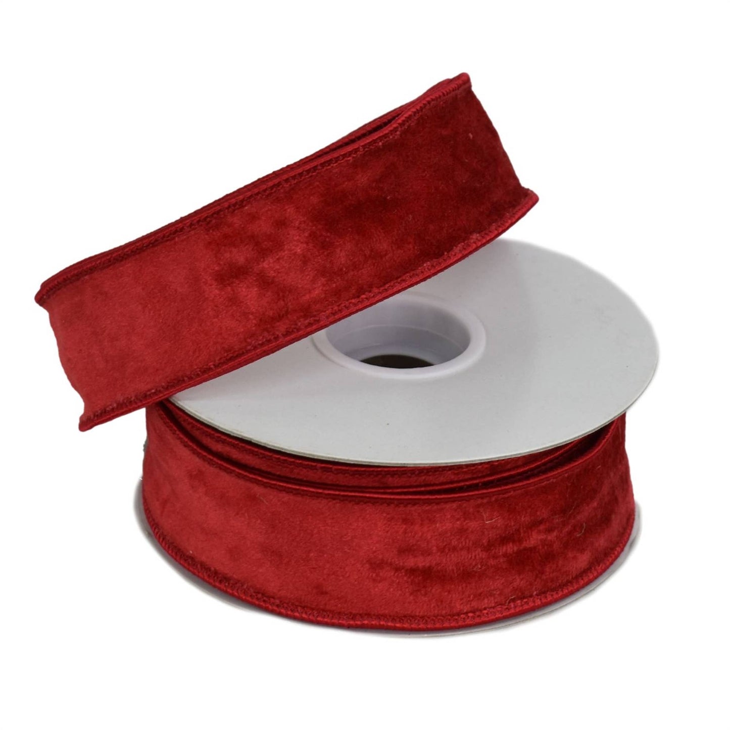 Elegant Red Velvet Ribbon 1.5" x 10yd