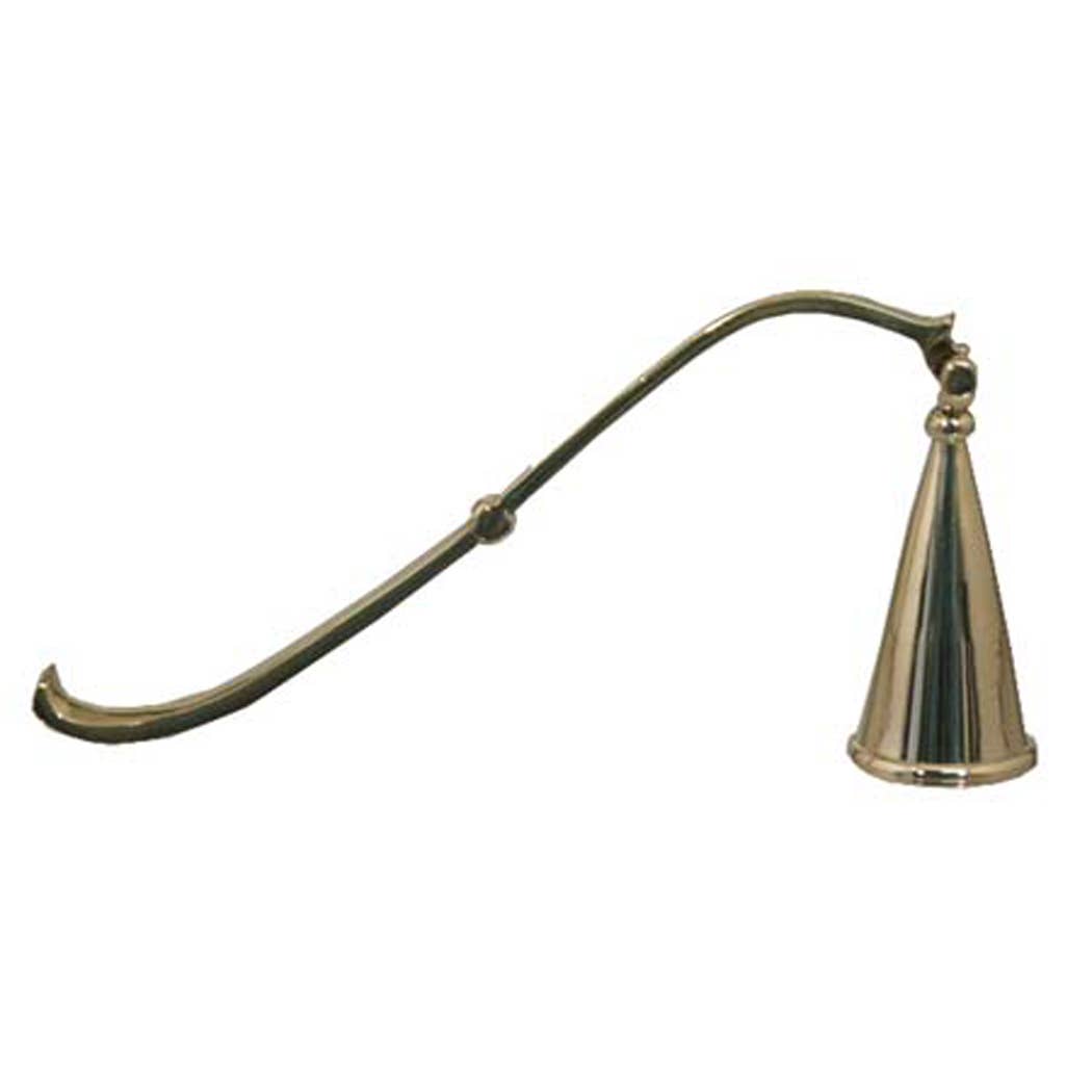 Hinged Brass Candle Snuffer