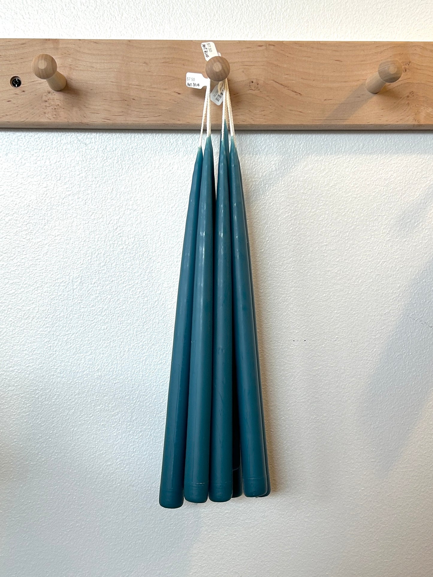 Hand-Dipped Taper Candle Pair - 13"