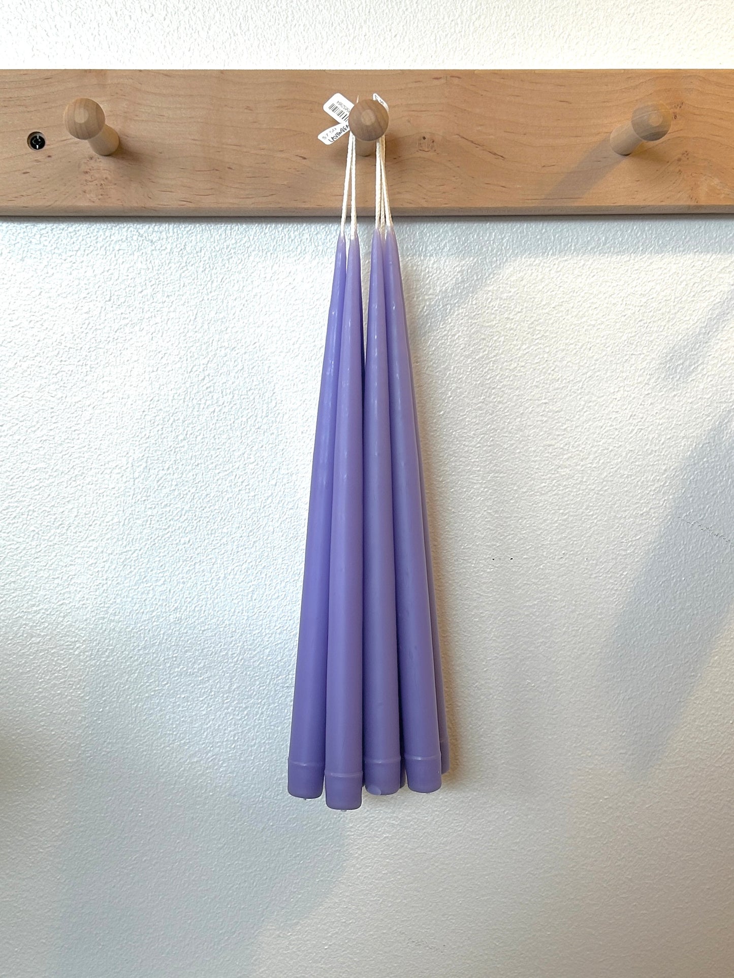 Hand-Dipped Taper Candle Pair - 13"