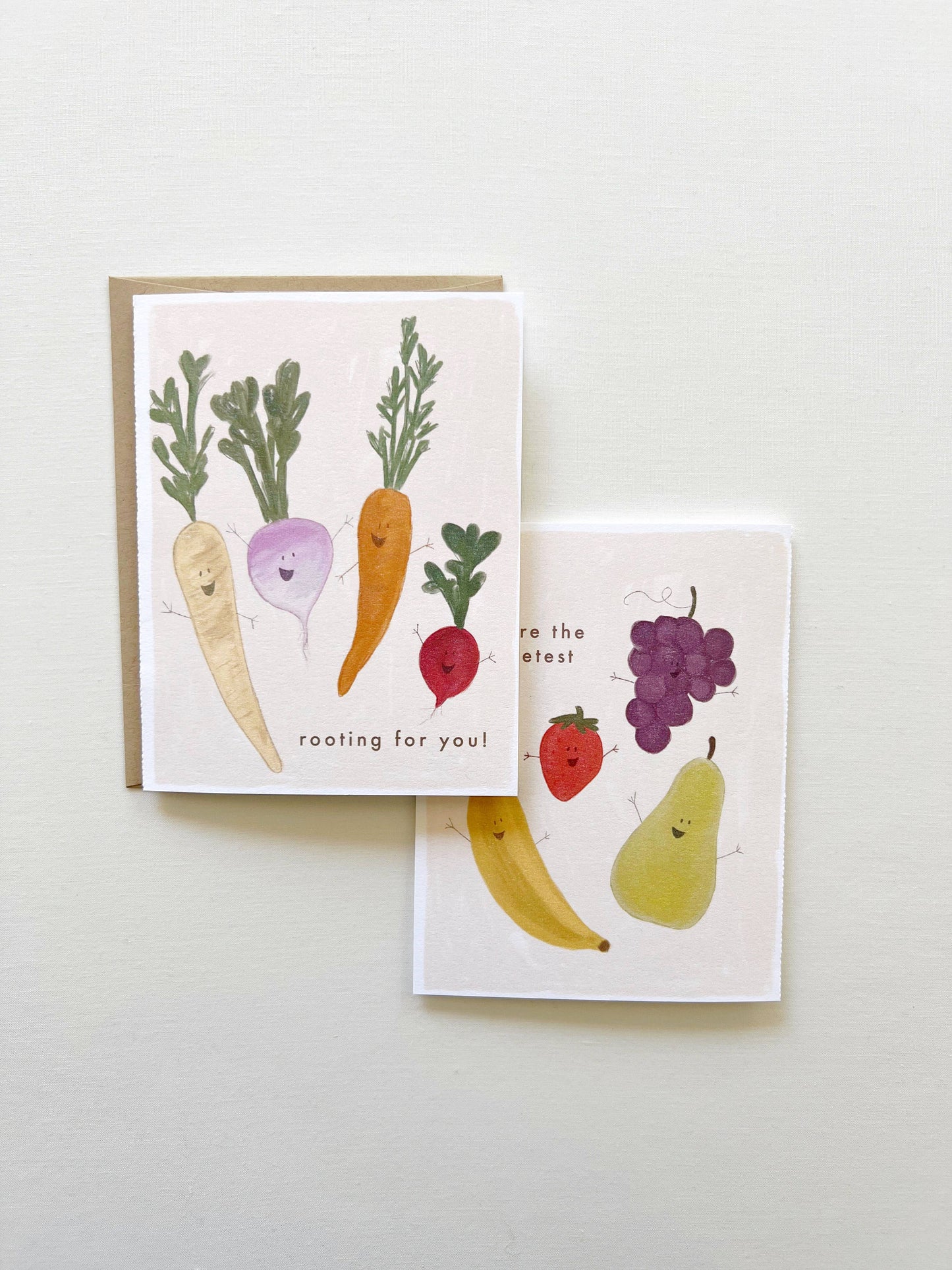 Rooting for You + You're the Sweetest - 2 in 1 Card & Postcard